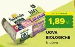 Tigre Uova biologiche 6 uova offerta