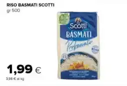 Tigre Riso basmati SCOTTI offerta