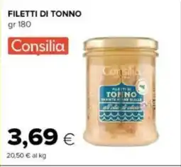 Tigre Consilia filetti di tonno offerta