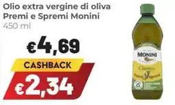 Coop Superstore Olio extra vergine di oliva Premi e Spremi Monini offerta