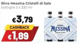 Coop Superstore Birra Messina Cristalli di Sale offerta