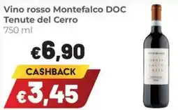 Coop Superstore Vino rosso Montefalco DOC Tenute del Cerro offerta