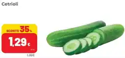 Coop Superstore Cetrioli offerta