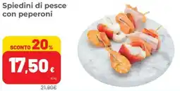 Coop Superstore Spiedini di pesce con peperoni offerta