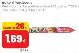 Coop Superstore Buitoni Pasticceria offerta