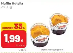 Coop Superstore Muffin Nutella offerta