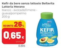 Coop Superstore Kefir da bere senza lattosio Bellavita Latteria Merano offerta