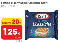 Coop Superstore Fettine di formaggio Classiche Kraft offerta