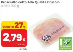 Coop Superstore Prosciutto cotto Alta Qualità Crucolo a fette offerta