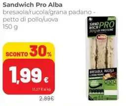 Coop Superstore Sandwich Pro Alba offerta