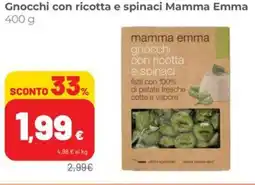 Coop Superstore Gnocchi con ricotta e spinaci Mamma Emma · Sandwich Pro Alba offerta