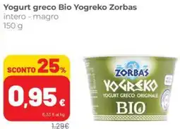 Coop Superstore Yogurt greco Bio Yogreko Zorbas offerta