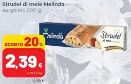 Coop Superstore Strudel di mele Melinda surgelato offerta