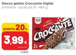 Coop Superstore Stecco gelato Croccante Algida offerta