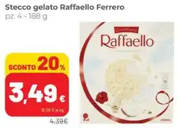 Coop Superstore Stecco gelato Raffaello Ferrero offerta