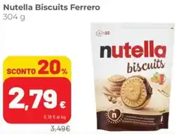 Coop Superstore Nutella Biscuits Ferrero offerta