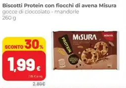 Coop Superstore Biscotti Protein con fiocchi di avena Misura offerta