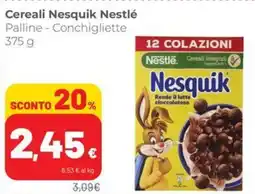 Coop Superstore Cereali Nesquik Nestlé offerta
