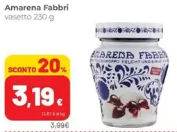 Coop Superstore Amarena Fabbri offerta
