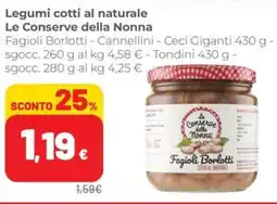 Coop Superstore Legumi cotti al naturale Le Conserve della Nonna offerta