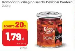 Coop Superstore Pomodorini ciliegino secchi Deliziosi Contorni Carciofi Peperlizia Ponti offerta