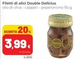 Coop Superstore Filetti di alici Double Delicius offerta