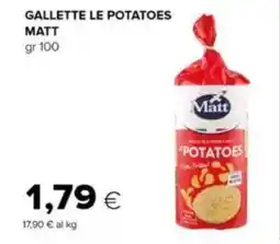 Tigre Gallette le potatoes MATT offerta