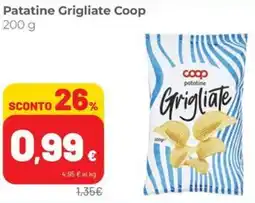 Coop Superstore Patatine Grigliate Coop offerta