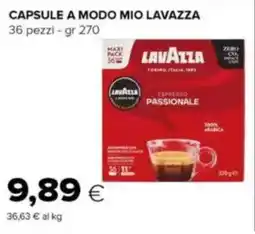 Tigre Capsule a modo mio LAVAZZA offerta
