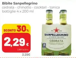 Coop Superstore Bibite Sanpellegrino offerta