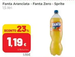 Coop Superstore Fanta Aranciata - Fanta Zero - Sprite offerta