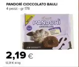 Tigre Pandorì cioccolato BAULI offerta