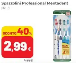 Coop Superstore Spazzolini Professional Mentadent offerta