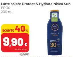 Coop Superstore Latte solare Protect & Hydrate Nivea Sun FP 30 offerta