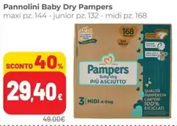 Coop Superstore Pannolini Baby Dry Pampers offerta
