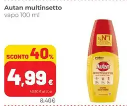 Coop Superstore Autan multinsetto vapo offerta