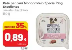 Coop Superstore Paté per cani Monoprotein Special Dog Excellence offerta