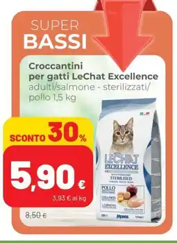 Coop Superstore Croccantini per gatti LeChat Excellence offerta