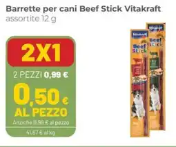 Coop Superstore Barrette per cani Beef Stick Vitakraft offerta