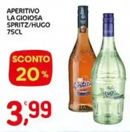 Crai Aperitivo la gioiosa SPRITZ/HUGO offerta