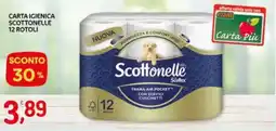 Crai Carta igienica scottonelle 12 rotoli offerta