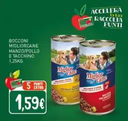 Crai Bocconi migliorcane manzo/pollo e tacchino offerta