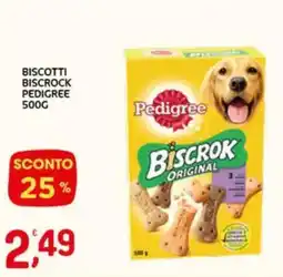 Crai Biscotti biscrock PEDIGREE offerta