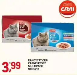 Crai Randycat crai carne/pesce multipack CRAI offerta