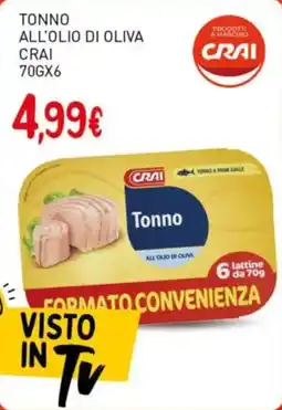 Crai Tonno all'olio di oliva CRAI offerta