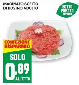 Pam Macinato scelto di bovino adulto offerta