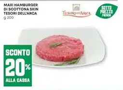 Pam Maxi hamburger di scottona skin TESORI DELL'ARCA offerta