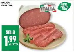 Pam Salame GOLFETTA offerta