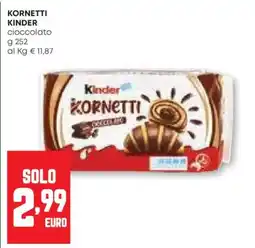 Pam Kornetti KINDER offerta