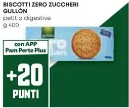 Pam Biscotti zero zuccheri GULLÓN offerta